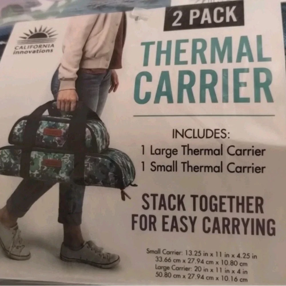 California Innovations Thermal Carrier 2 Pack - Picture 1 of 6